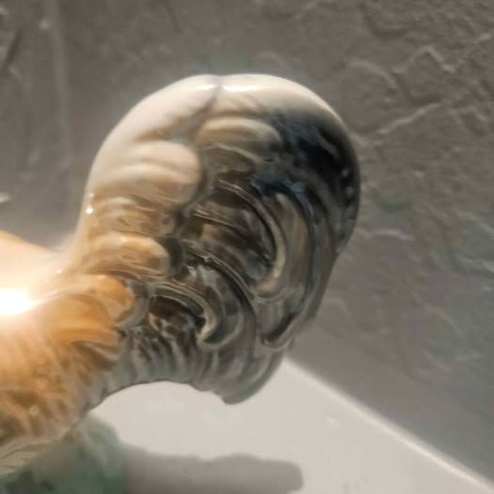 Lusterware Chicken Made in Brazil  7" - Picture 3 of 7